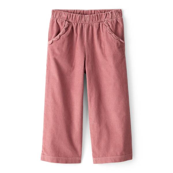 Photo of Toddler Girl's Cotton Wide-Leg Pants