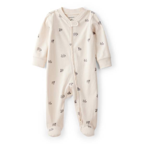 Photo of Infant Girls Sheep 100% Cotton Long-Sleeve Sleep 'n Play