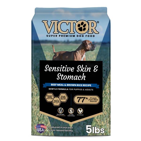 Victor Beef Meal and Brown Rice Recipe Sensitive Skin and Stomach