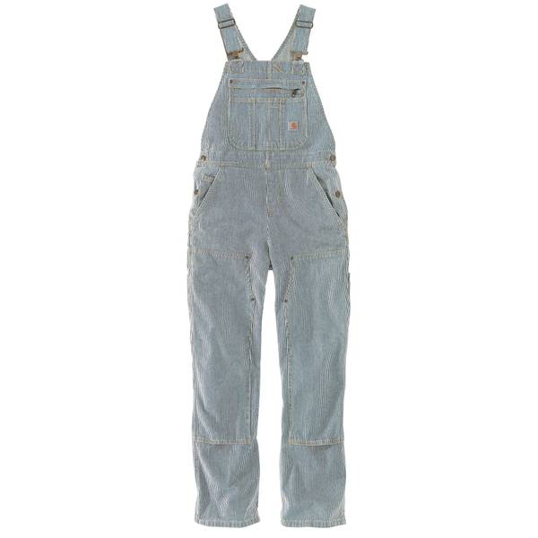 Photo of Women's Railroad Stripe Denim Bib Overall