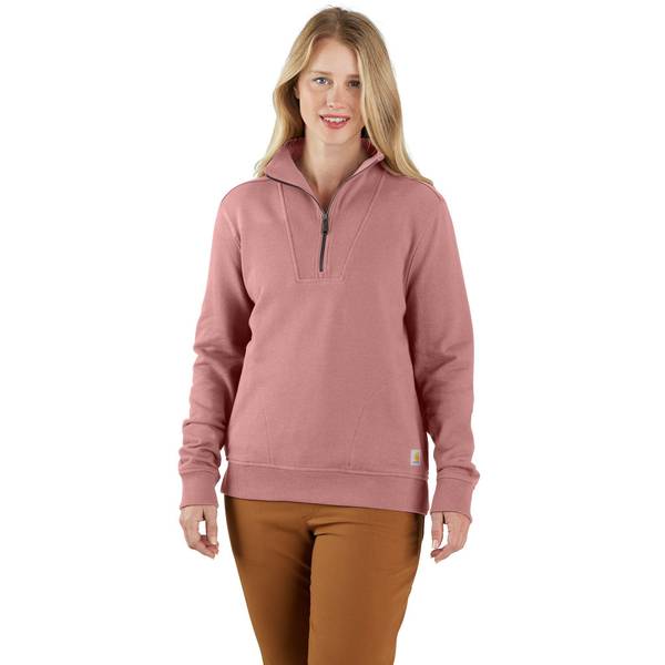 Photo of Women's TENCEL Fiber Series Relaxed Fit Half-Zip Sweatshirt