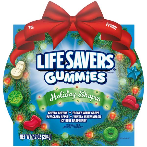 Photo of 7.2 oz Gummies Holiday Shapes Gift Box