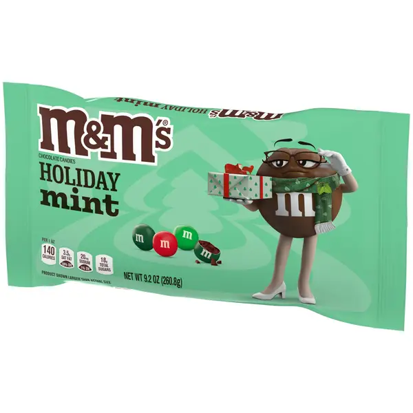 M&M's 9.2 oz Holiday Mint Chocolate Candy - 475674 | Blain's Farm