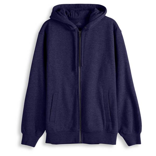Photo of Men's Long Sleeve Zip Front Hooded Sweatshirt