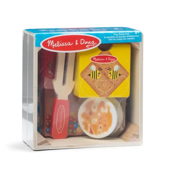 Melissa & Doug Wooden S'Mores Picnic Box Play Food Set - 50292