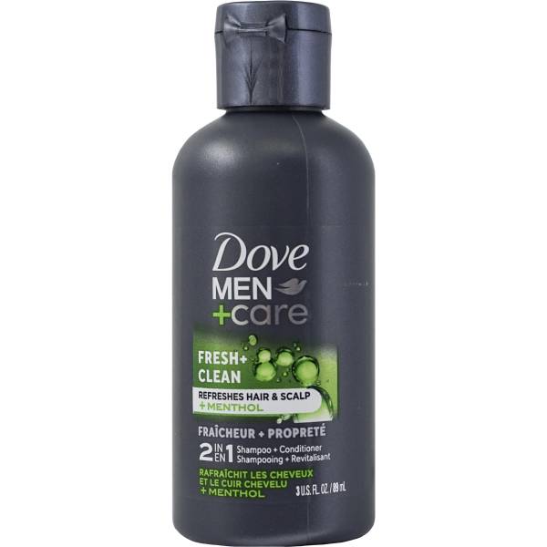 Photo of 3 oz Men+Care Fresh and Clean 2-in-1 Shampoo and Conditioner