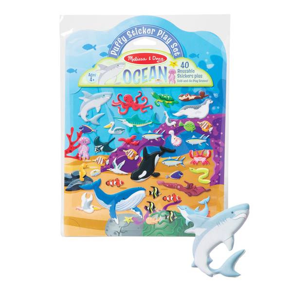 Photo of Ocean Puffy Sticker Play Set