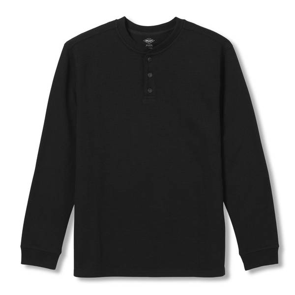 Work N' Sport Men's Long Sleeve Thermal Henley