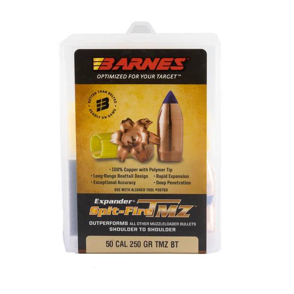 Photo of Spit-Fire 50 Caliber (0.510") TMZ 250gr 15/Box