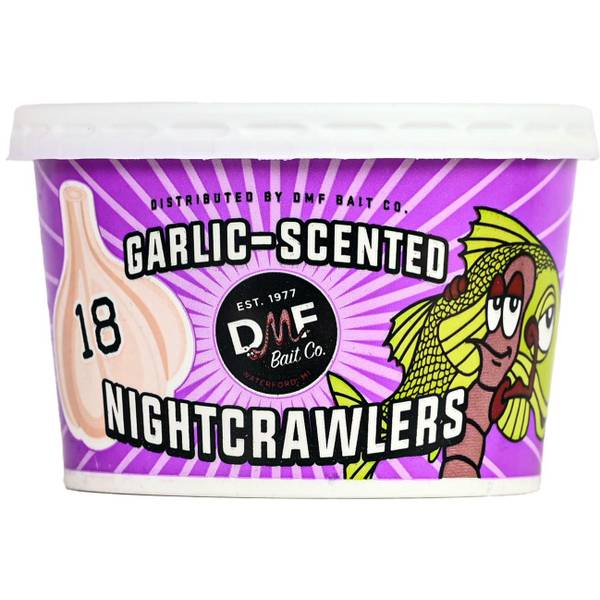 Photo of 18-Count Live Garlic Nightcrawlers