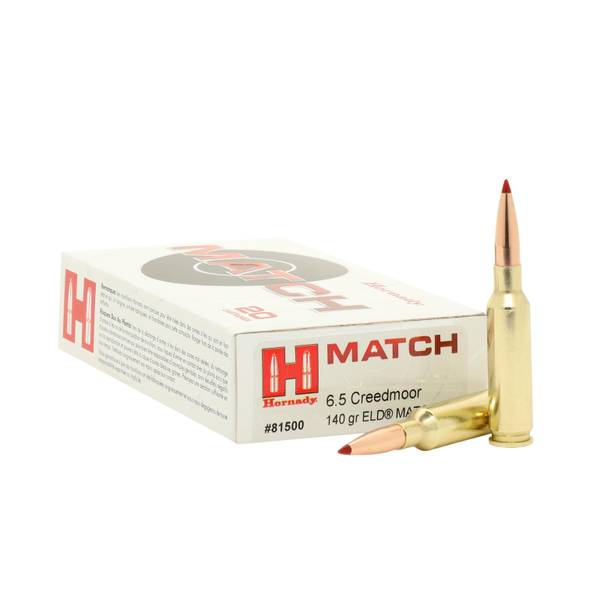 Photo of 6.5 CREEDMOOR 140gr ELD Match Ammunition