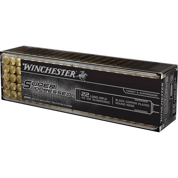 Photo of Super Suppressed 22 Long Rifle 45 Grain Subsonic