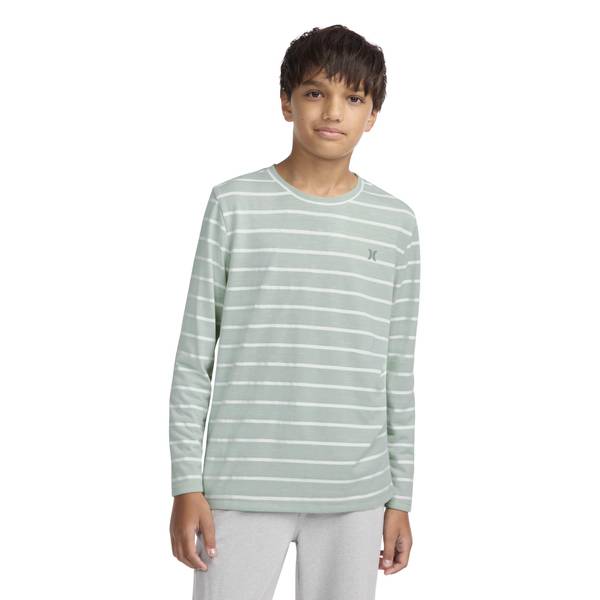 Photo of Boy's Long Sleeve Stripe Slub Tee