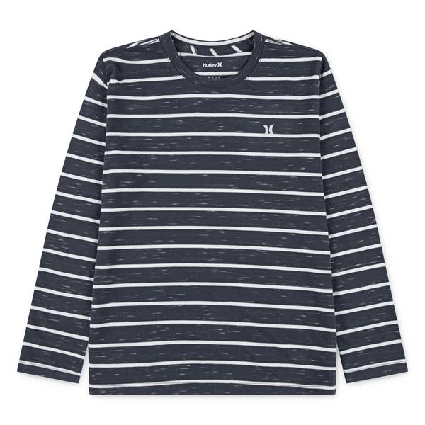 Photo of Boy's Long Sleeve Stripe Slub Tee