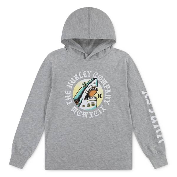 Photo of Boy's Hooded Shark Pullover