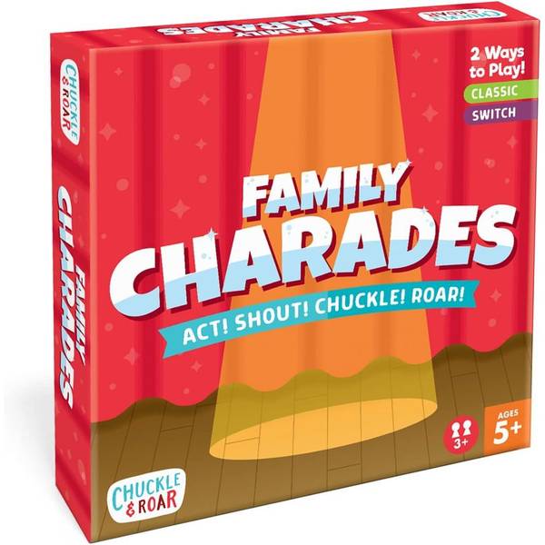 Buffalo Games Chuckle and Roar Classic Family Charades