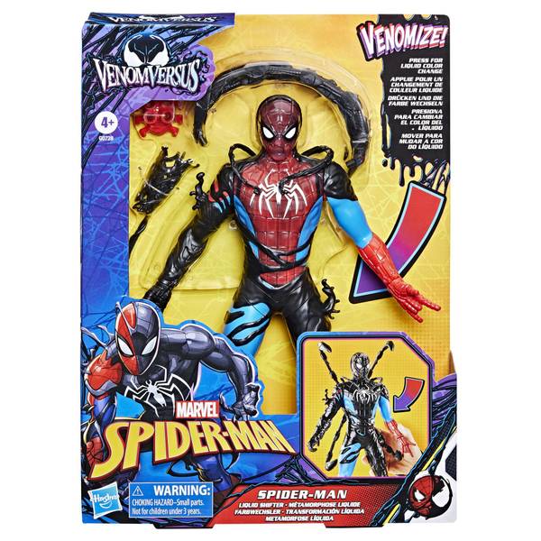 新品7inch MAVEL×唾奇 足を出して Spider-Man Venom Versus Liquid Shifter - G0728 | Blain's Farm & Fleet
