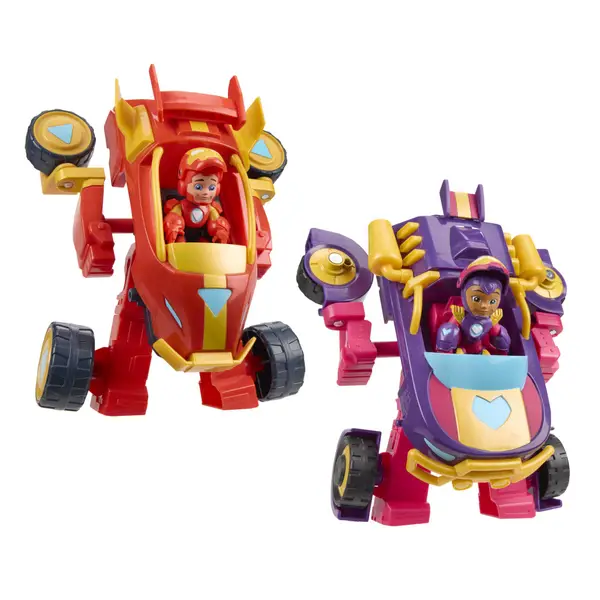 Marvel Iron Man Awesome Friends 2-In-1 Mech Suits Assortment