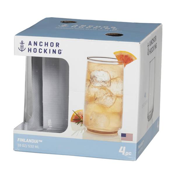 Photo of 4-Piece 18 oz Finlandia Tea Glasses