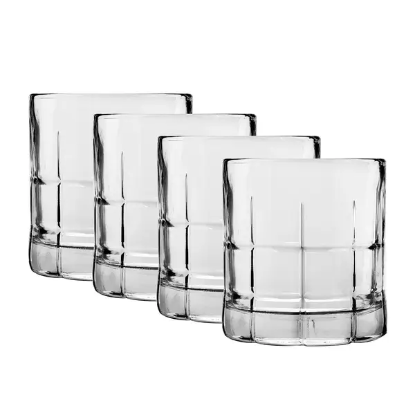 Anchor Hocking 4-Piece 10.5 oz Manchester Rocks Glasses - 68334L20
