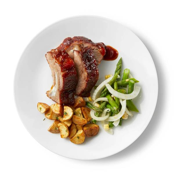 Photo of Vitrelle Winter Frost White Dinner Plate