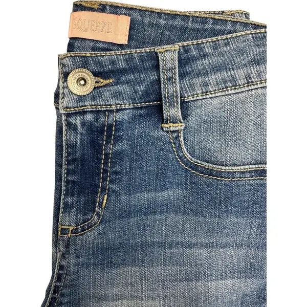 Squeeze Girl's Rhinestone Flare Jeans - 17961FKS25-7