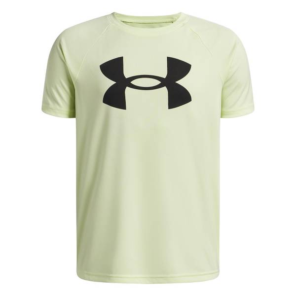 Photo of Boy's Short Sleeve Tech Big Logo Printed Tee