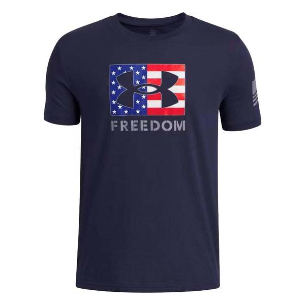 Photo of Boy's UA Freedom Big Logo T-Shirt