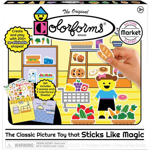 Colorforms Market Set - 1114Z | Blain's Farm & Fleet