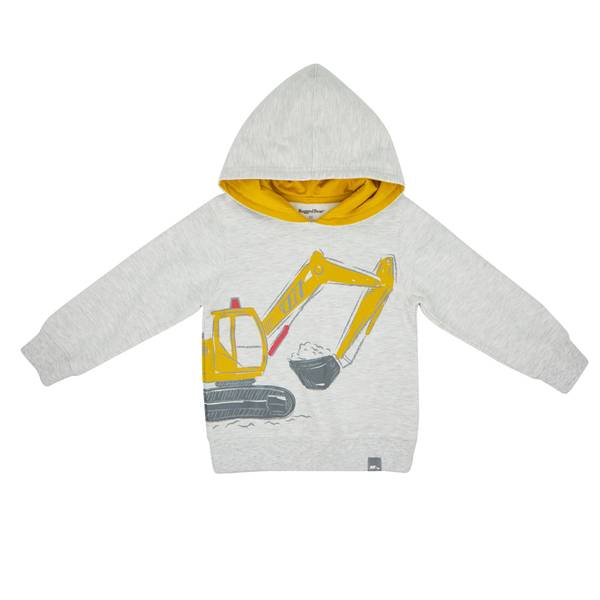 Photo of Toddler Boy's Excavator Fleece Hoodie