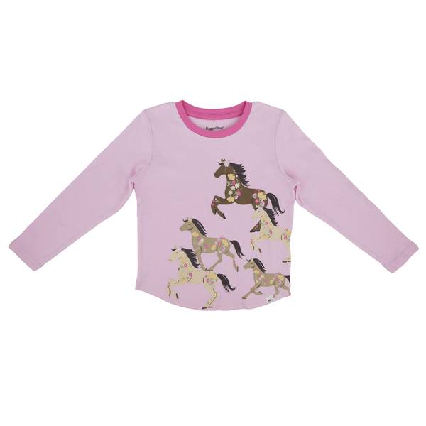 Photo of Toddler Girl's Horse Wrap Tee
