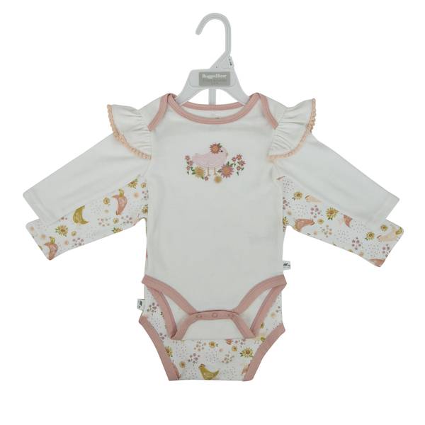 Photo of Infant Girl's 2-Pack Chick Bodysuits