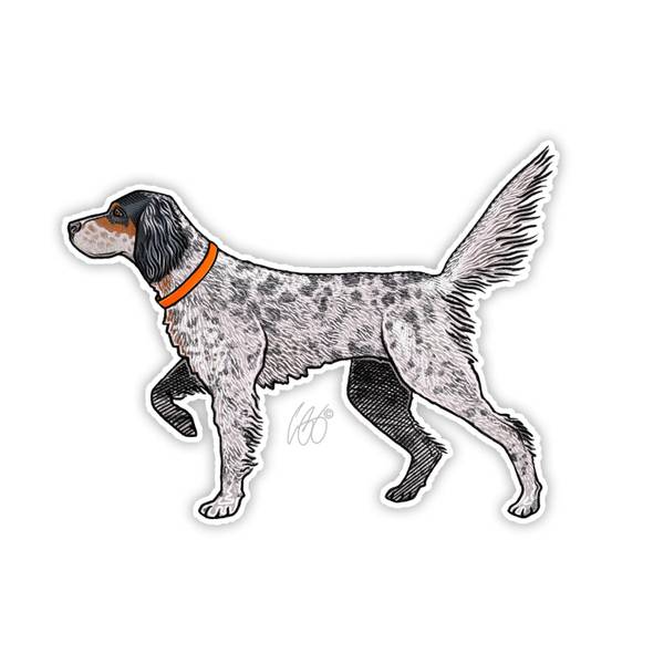 Photo of English Setter Vinyl Decal