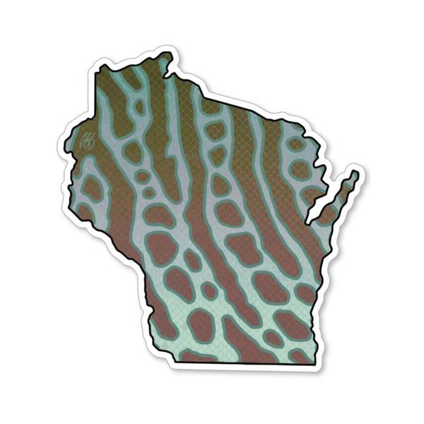 Photo of Wisconsin Muskie Vinyl Decal