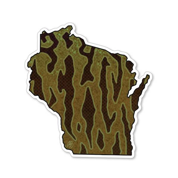 Photo of Wisconsin Smallmouth Vinyl Decal