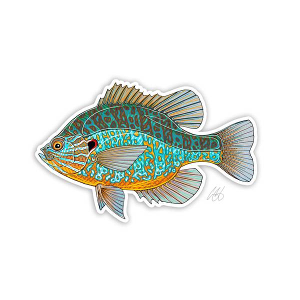 Photo of Pumpkinseed Vinyl Decal