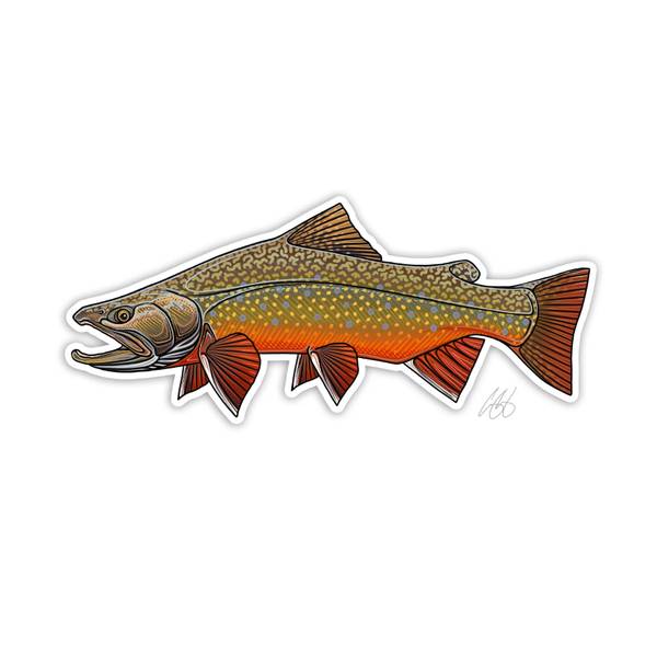 Photo of Brook Trout Vinyl Decal