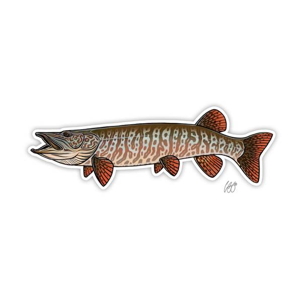 Photo of Muskie Vinyl Decal
