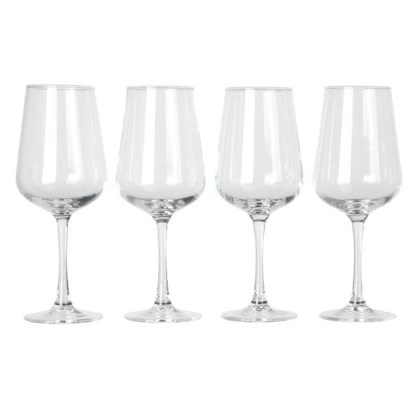 Photo of 4-Piece 14.2 oz Belinni Classic Wine Glass Set
