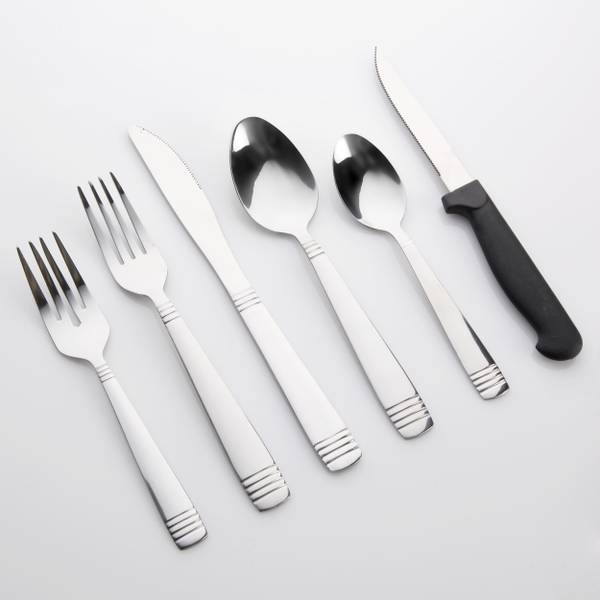 Photo of 24-Piece Palmore Plus Flatware Set