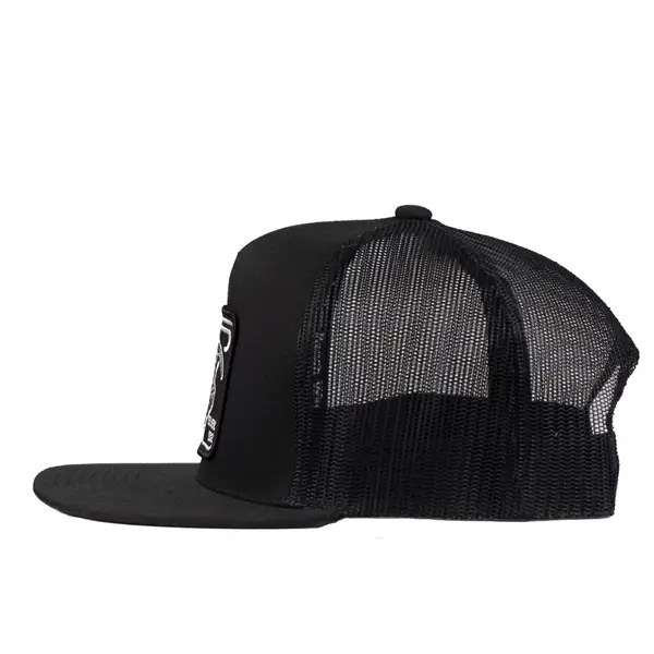 Lazy J Ranch Black Elevation Classic Five Panel Trucker Hat