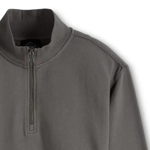 Work N' Sport Men's Quarter Zip French Terry Pullover