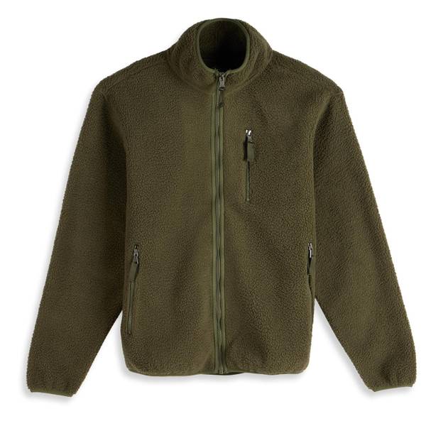 Work N' Sport Men's Sherpa Mock Neck Zip Jacket - 001560R35F01-370