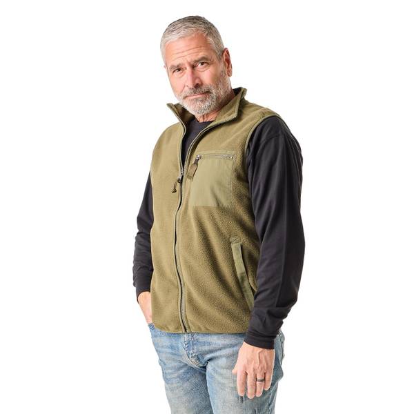 Photo of Men's Polar Fleece Zip Vest