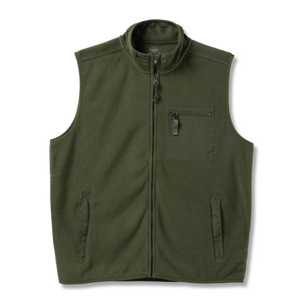 Work N' Sport Men's Polar Fleece Zip Vest