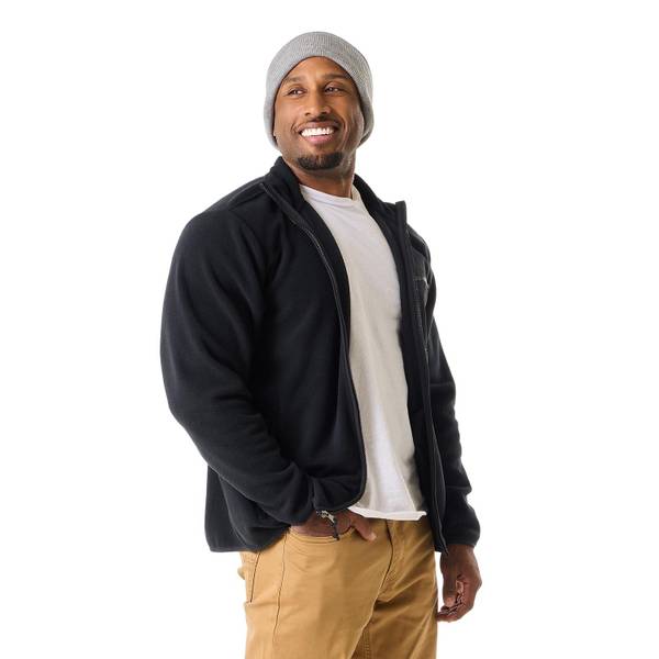 Photo of Men's Polar Fleece Mock Neck Zip Jacket