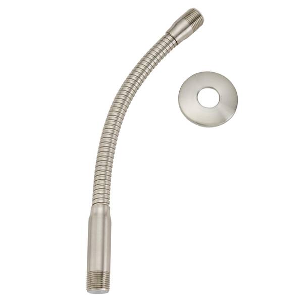 Photo of Brushed Nickel Flexible Shower Arm