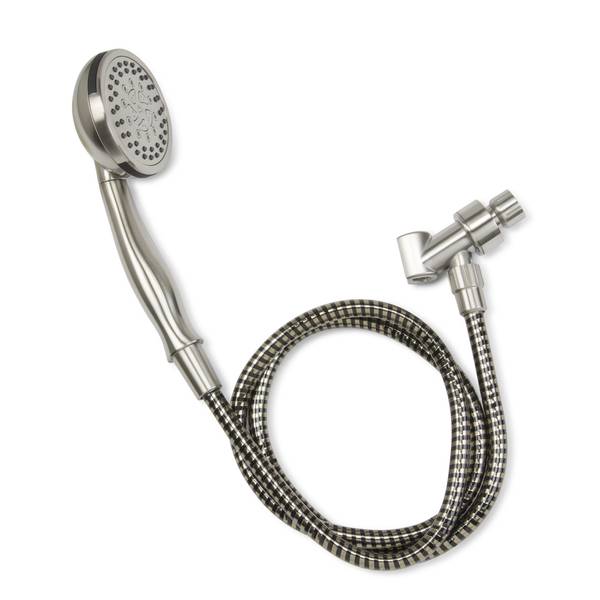 Photo of 5 Function Brushed Nickel Handheld Shower Kit with 60" Hose