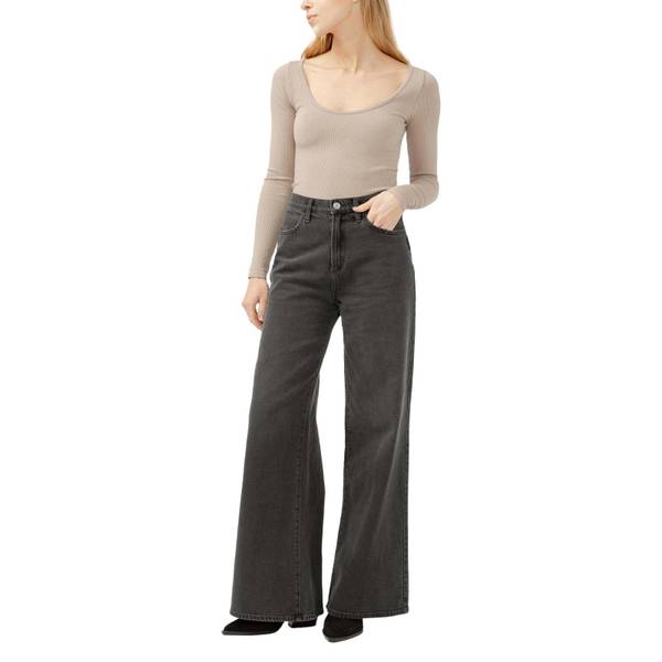 Photo of Women's Highly Desirable High Rise Ultra Wide Leg Jeans
