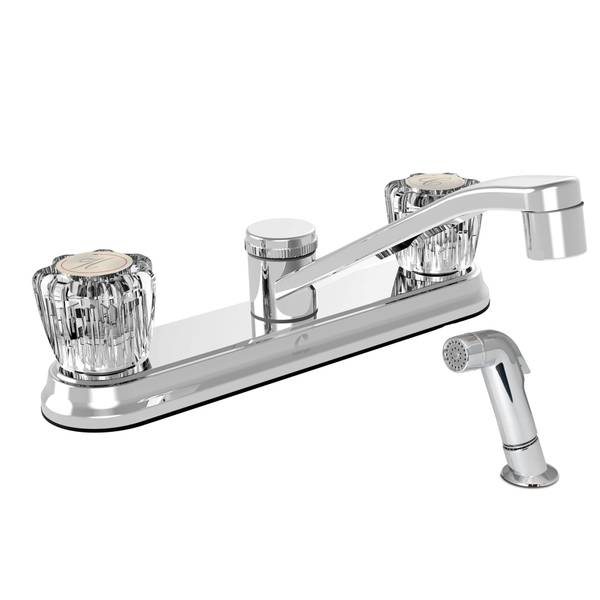 Photo of Kitchen Faucet Two Handle with Spray